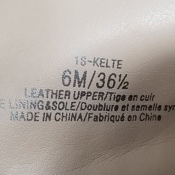 1 State Kelte Pointed Toe Bootie, Tan Leather, Womens Size 6 M / 36.5 - Picture 13 of 13